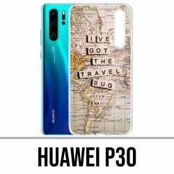 Coque Huawei P30 - Travel Bug