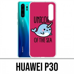 Case Huawei P30 - Einhorn des Meeres