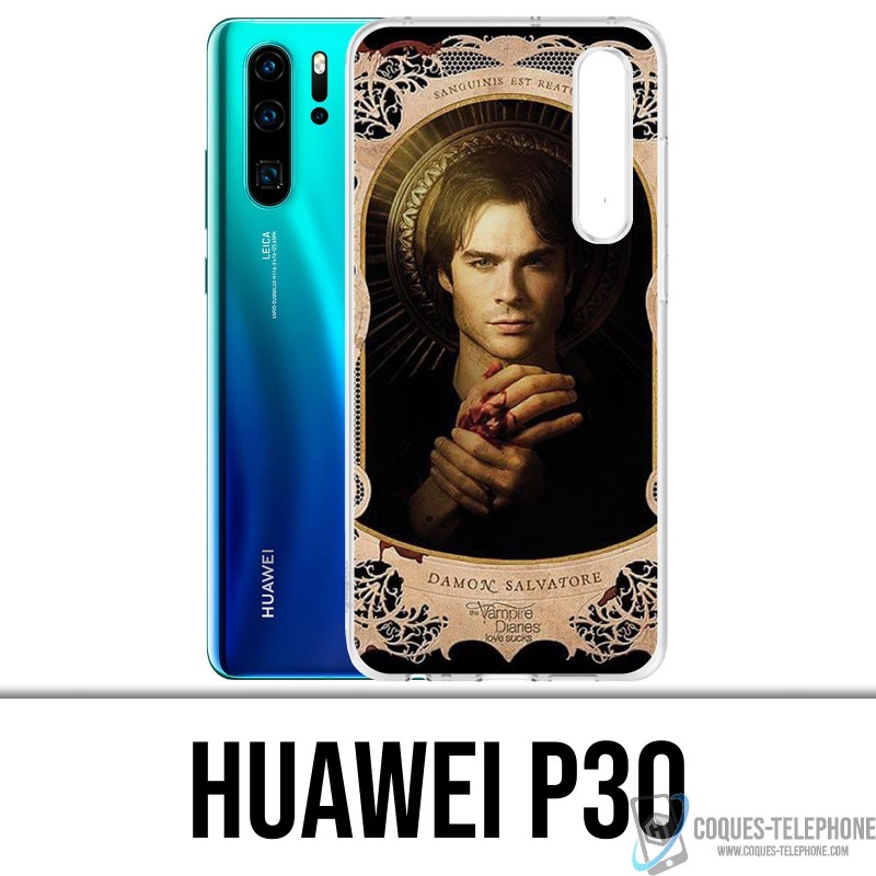 Huawei P30 Hülle - Vampir-Tagebücher Damon