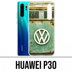 Case Huawei P30 - Vw Vintage-Logo
