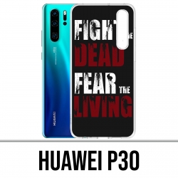 Funda Huawei P30 - Walking Dead Fight The Dead Fear The Living