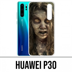 Huawei P30 Custodia - Walking Dead Scary