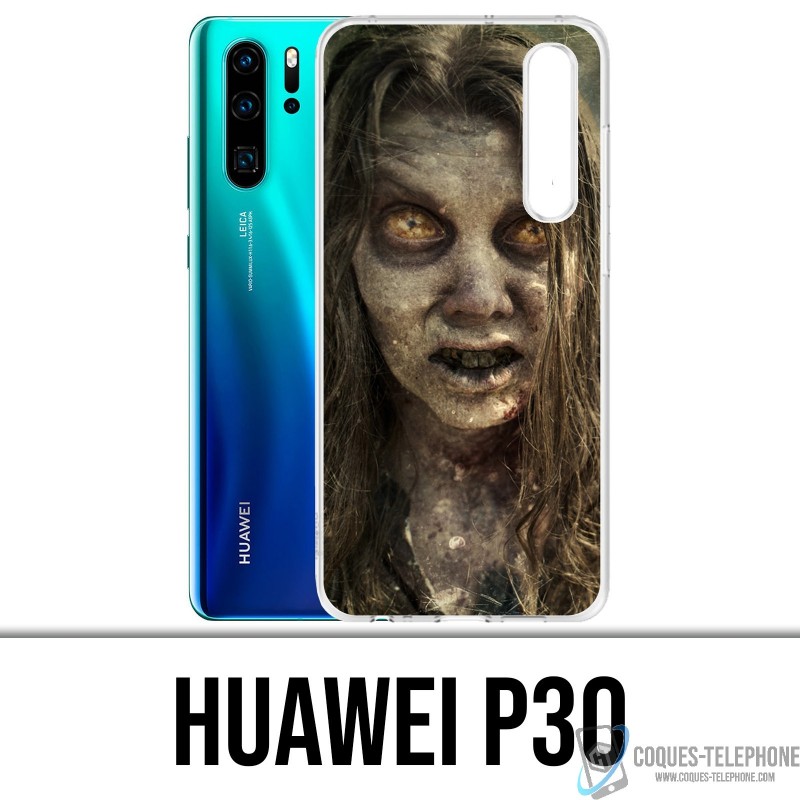 Huawei P30 Custodia - Walking Dead Scary