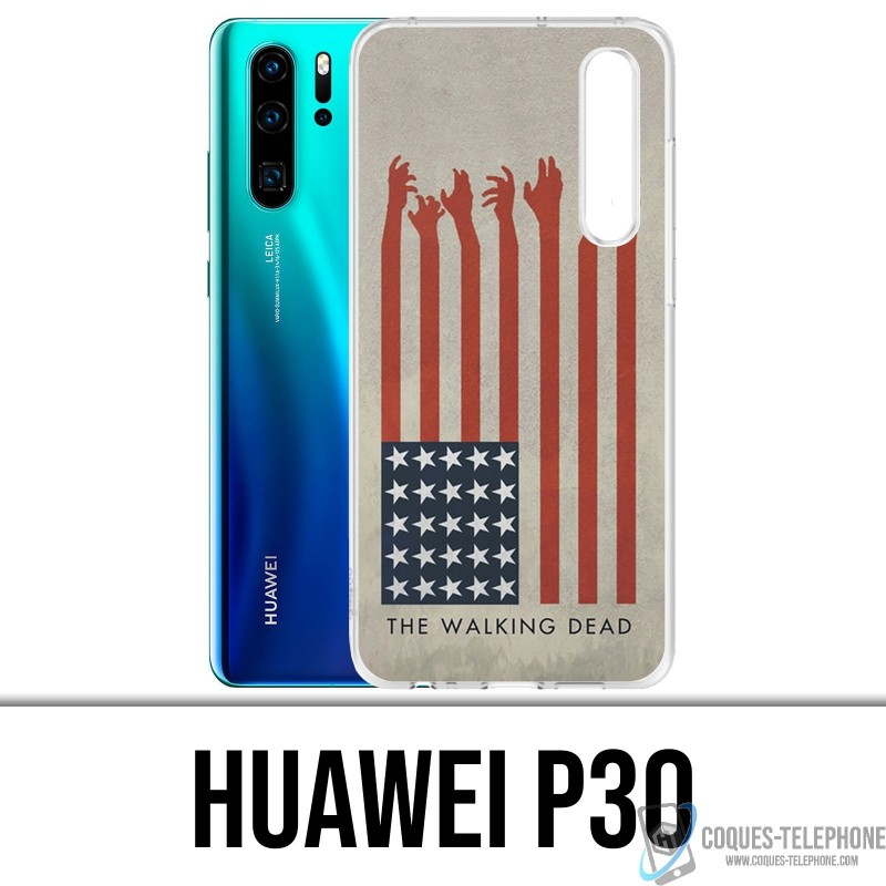 Case Huawei P30 - Walking Dead Usa