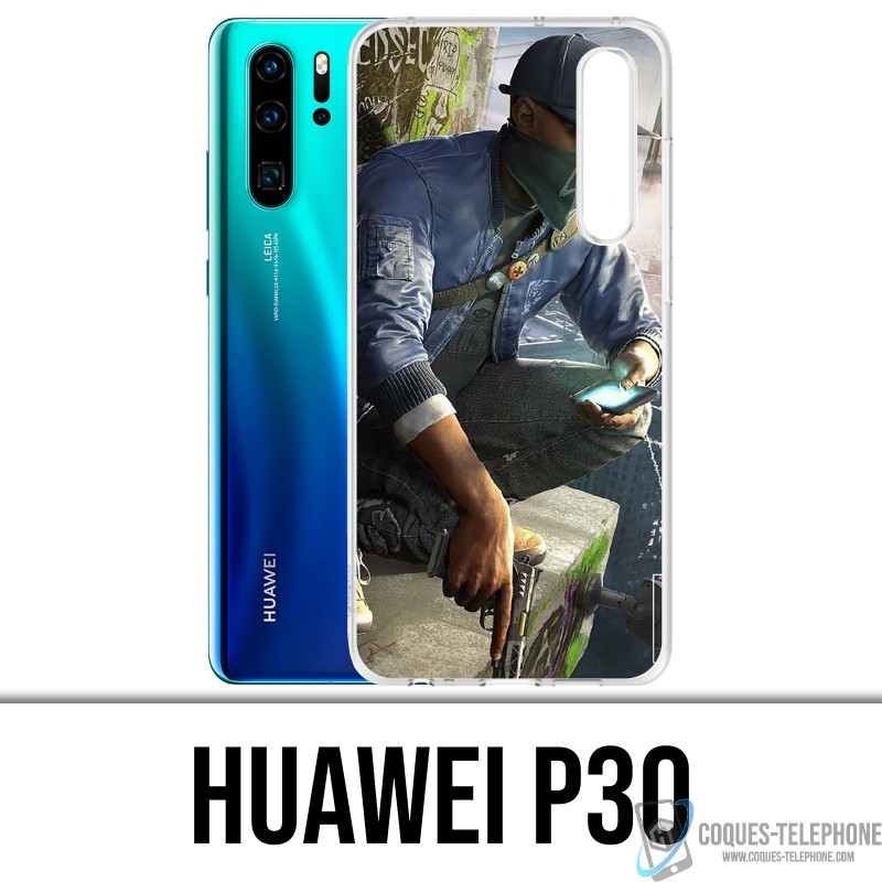 Huawei P30 Custodia - Watch Dog 2