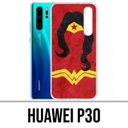 Funda Huawei P30 - Wonder Woman Art diseño