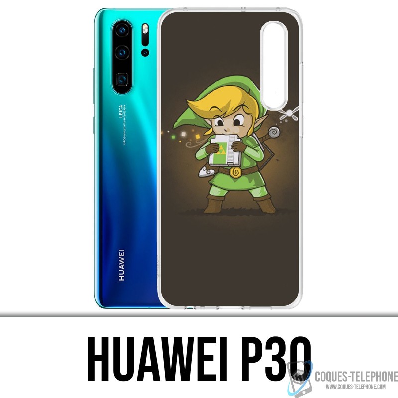 Huawei P30 Custodia - Cartuccia Zelda Link Cartridge
