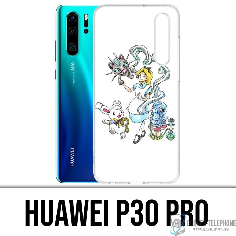 Coque Huawei P30 PRO - Alice Au Pays Des Merveilles Pokémon