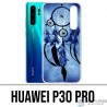 Huawei P30 PRO Case - Fangstreifen Blau