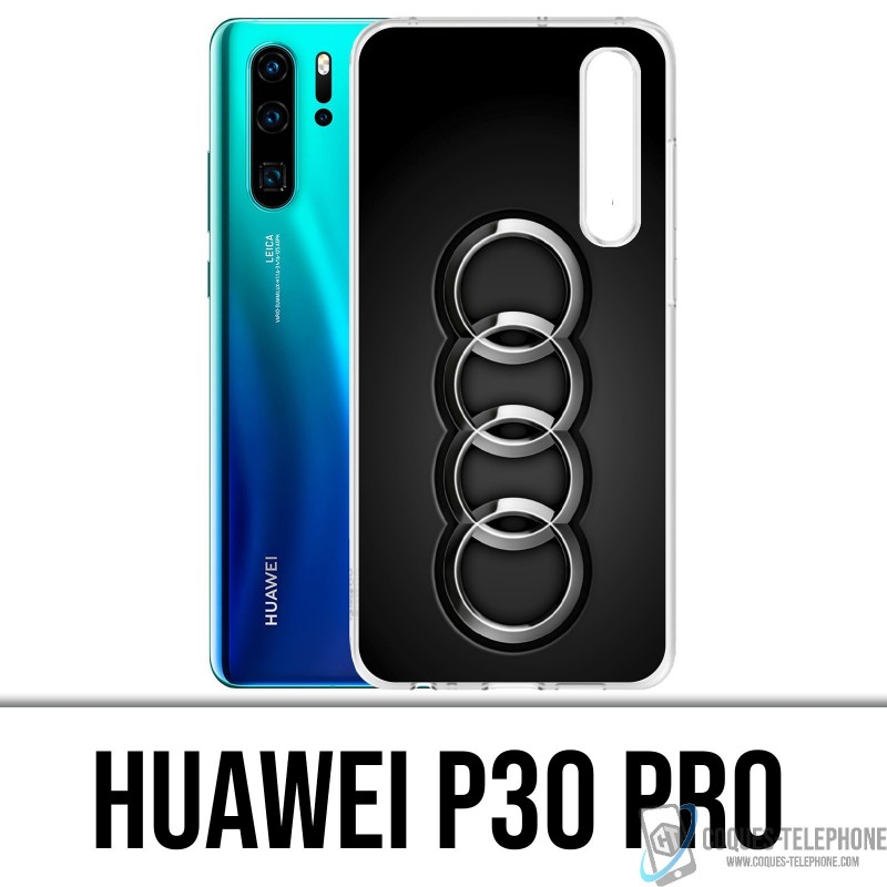 Funda Huawei P30 PRO - Logotipo metálico de Audi