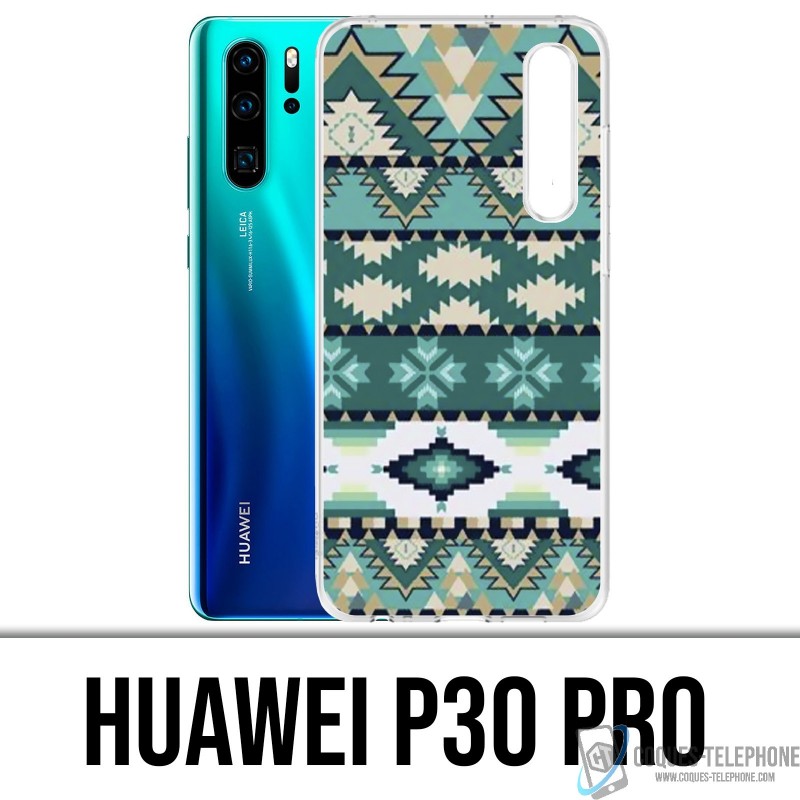Coque Huawei P30 PRO - Azteque Vert