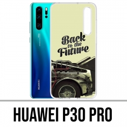Case Huawei P30 PRO - Back To The Future Delorean