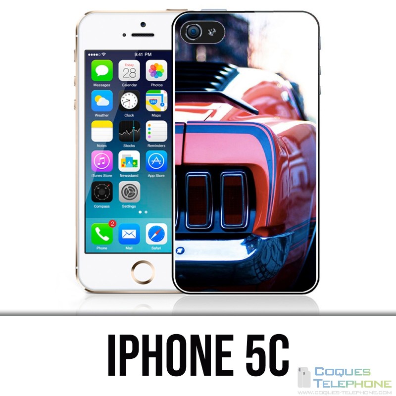 Funda iPhone 5C - Vintage Mustang