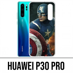 Funda Huawei P30 PRO - Captain America Comics Avengers