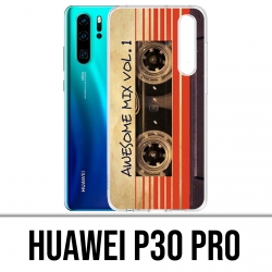 Huawei P30 PRO Custodia - Vintage Galaxy Guardian Audio Cassette