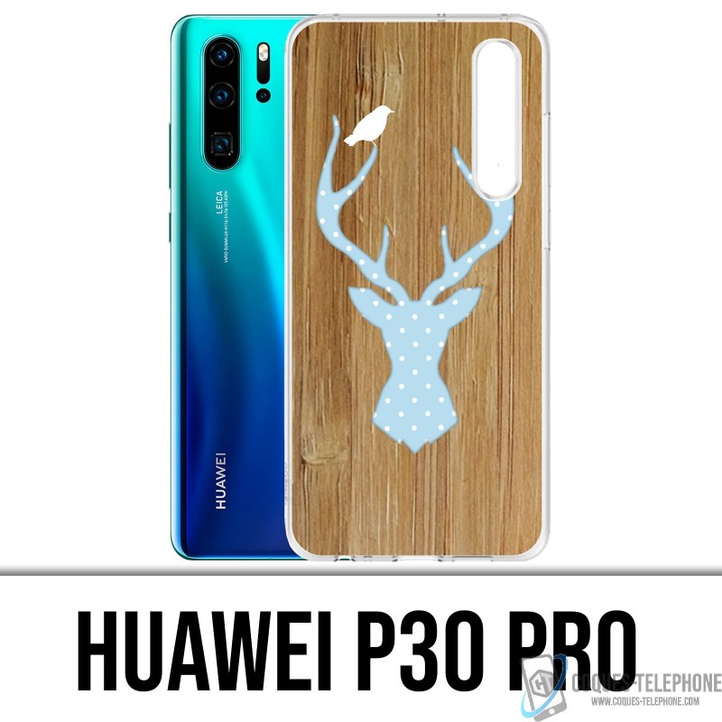 Custodia Huawei P30 PRO - Cervo con corno di uccello