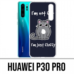 Huawei P30 PRO Case - Katze nicht fett, sondern flauschig