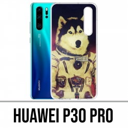 Coque Huawei P30 PRO - Chien Jusky Astronaute