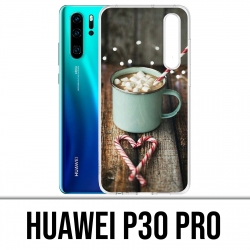 Huawei P30 PRO Funda - Malvavisco de chocolate caliente