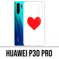 Coque Huawei P30 PRO - Coeur Rouge