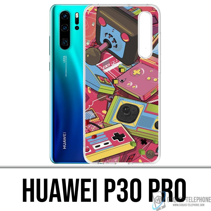 Huawei P30 PRO Custodia - Retro Vintage Console