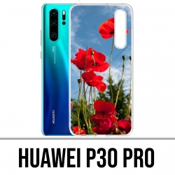Huawei P30 PRO Custodia - Papaveri 1