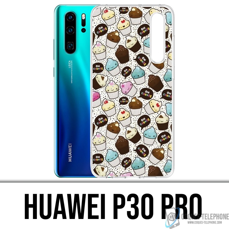 Coque Huawei P30 PRO - Cupcake Kawaii
