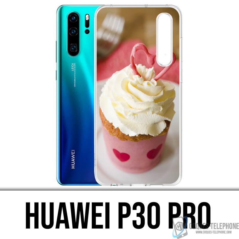 Huawei P30 PRO Custodia - Cupcake rosa