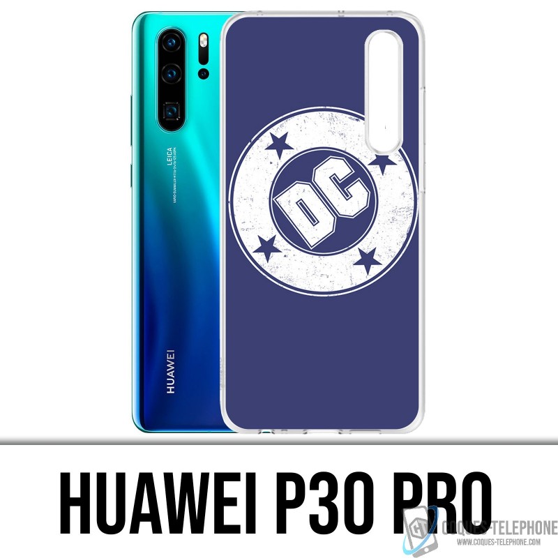 Funda Huawei P30 PRO - Logotipo de Dc Comics Vintage