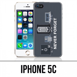 Funda iPhone 5C - Nunca olvides lo vintage