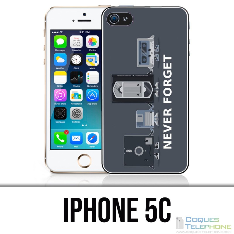 Funda iPhone 5C - Nunca olvides lo vintage