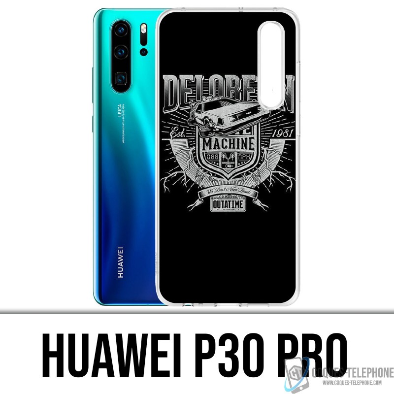 Custodia Huawei P30 PRO - Delorean Outatime