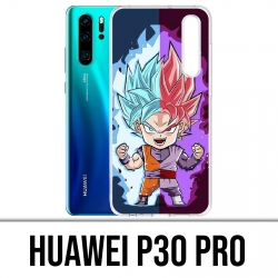 Coque Huawei P30 PRO - Dragon Ball Black Goku Cartoon