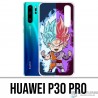 Coque Huawei P30 PRO - Dragon Ball Black Goku Cartoon