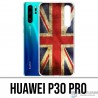 Coque Huawei P30 PRO - Drapeau Uk Vintage