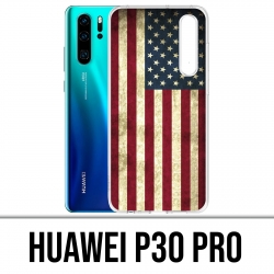 Huawei P30 PRO Custodia - Bandiera Usa