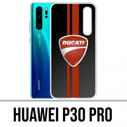 Huawei P30 PRO Custodia - Ducati Carbon