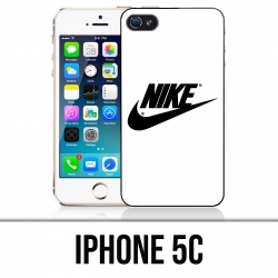 Funda iPhone 5C - Nike Logo White