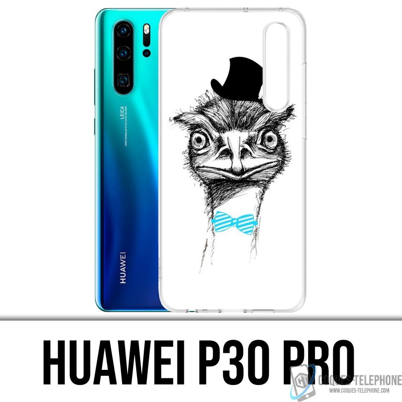 Huawei P30 PRO Custodia - Funny Autruche