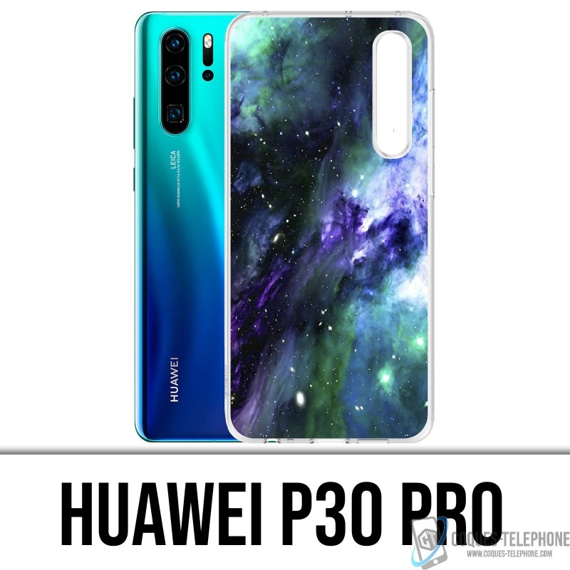 Huawei P30 PRO Custodia - Blue Galaxy