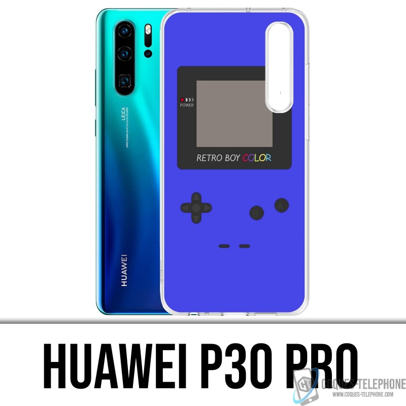 Coque Huawei P30 PRO - Game Boy Color Bleu