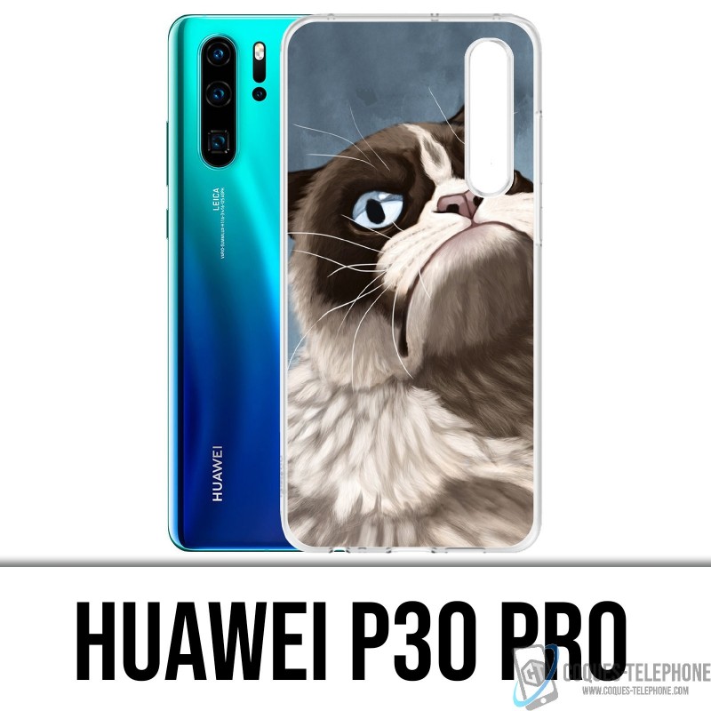 Coque Huawei P30 PRO - Grumpy Cat