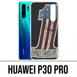Huawei P30 PRO Custodia - Harley Davidson Logo 1