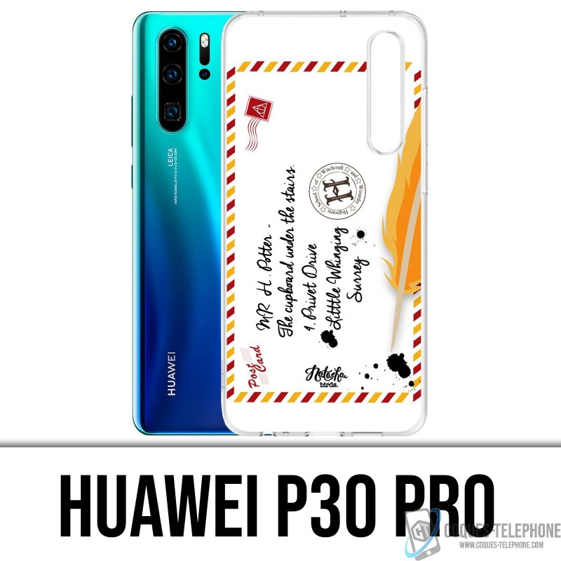 Coque Huawei P30 PRO - Harry Potter Lettre Poudlard