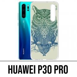 Coque Huawei P30 PRO - Hibou Abstrait
