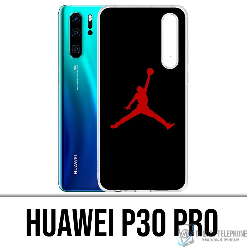 Huawei P30 PRO Case - Jordanien Basketball-Logo Schwarz