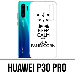 Funda Huawei P30 PRO - Mantén la calma Pandicornio Panda Unicornio
