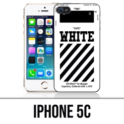 Coque iPhone 5C - Off White Blanc