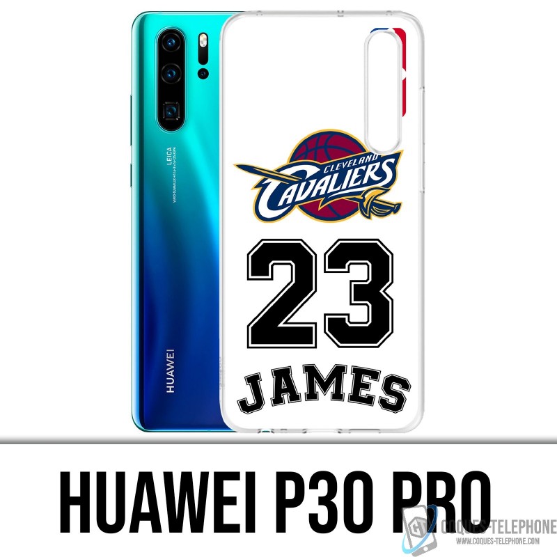 Huawei P30 PRO Custodia - Lebron James White