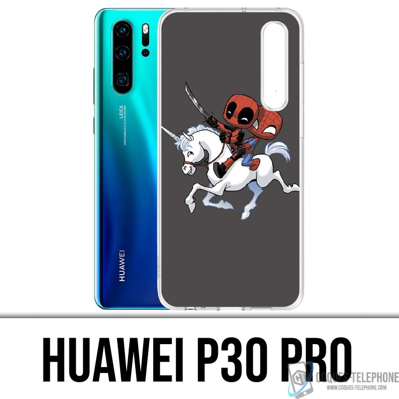 Coque Huawei P30 PRO - Licorne Deadpool Spiderman